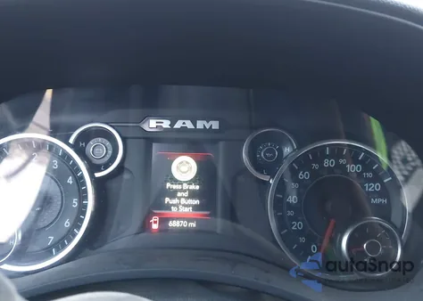 2022 Ram 2500 Big Horn 4X4 6'4 Box из США, поврежденный, VIN 3C6UR5DJ9NG407610